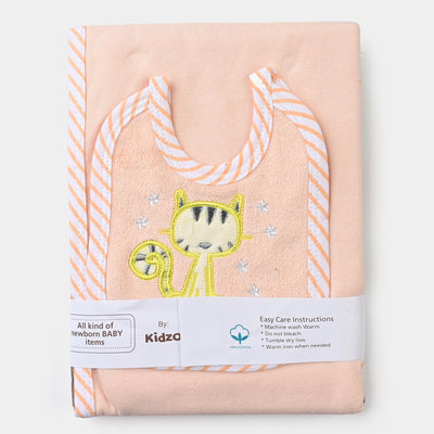 Baby Bath Towel With Bib