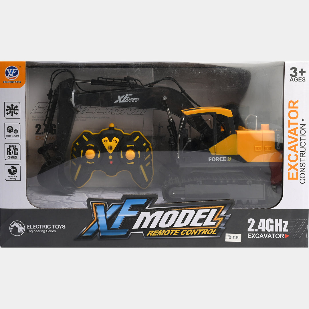 Remote Controlled Excavator Toy Realistic Construction Fun for Kids
