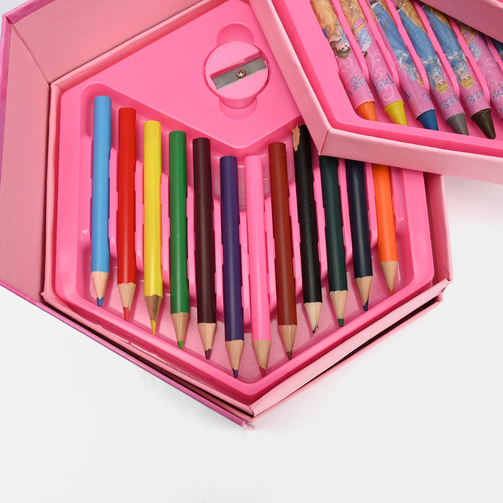 CHARACTER COLOR KIT 46PCS FOR KIDS