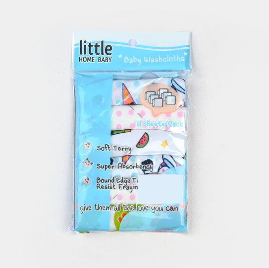 Baby Face towels/Washcloths 6Pcs
