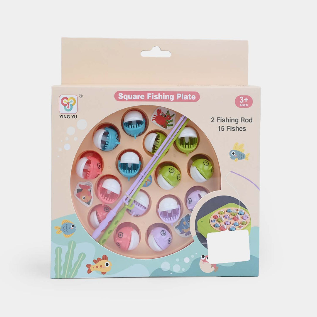 Kids Early Educational Fishing Game Set