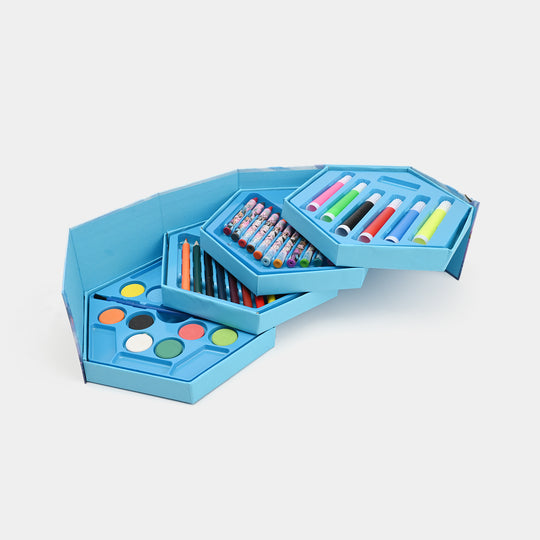 CHARACTER COLOR KIT 46PCS FOR KIDS