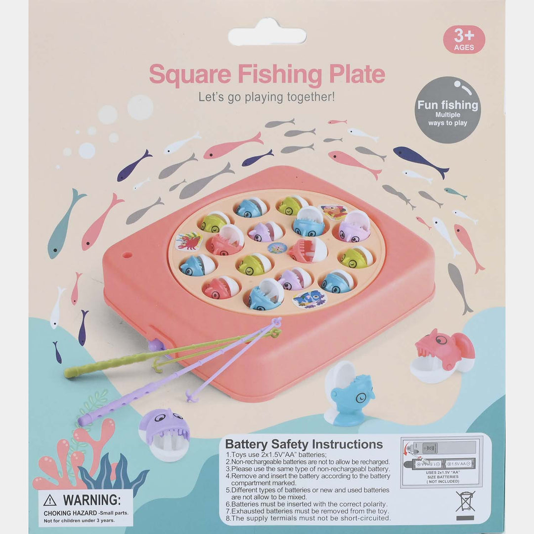 Kids Early Educational Fishing Game Set
