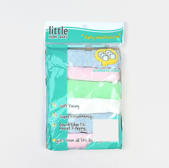 Baby Face towels/Washcloths 6Pcs