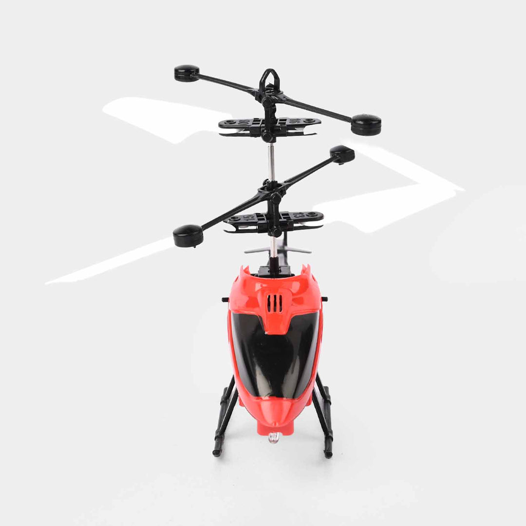 Induction Aircraft Toy – Rechargeable RC Helicopter with Sensor Control