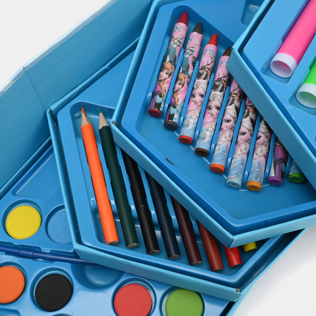 CHARACTER COLOR KIT 46PCS FOR KIDS