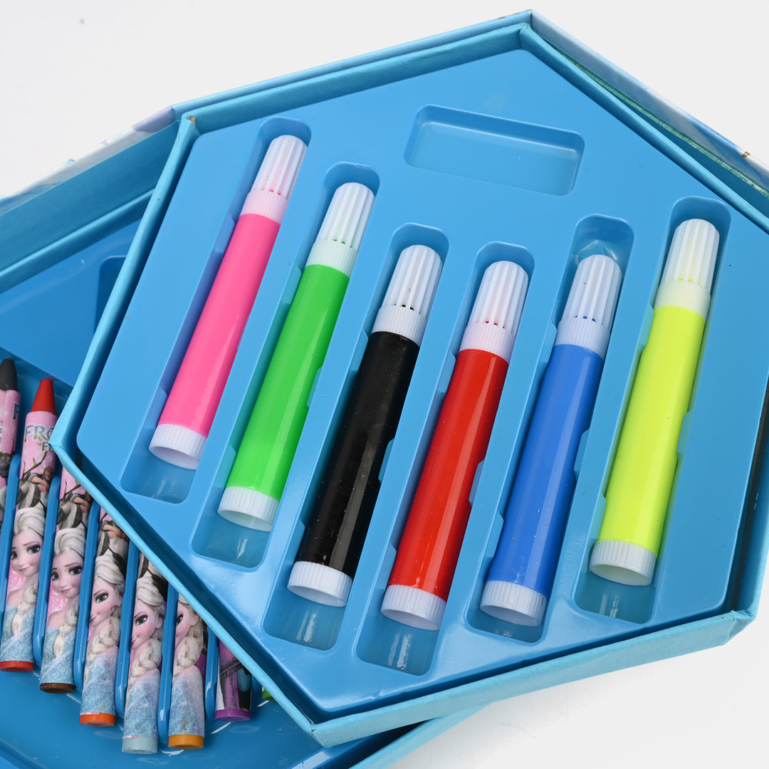 CHARACTER COLOR KIT 46PCS FOR KIDS