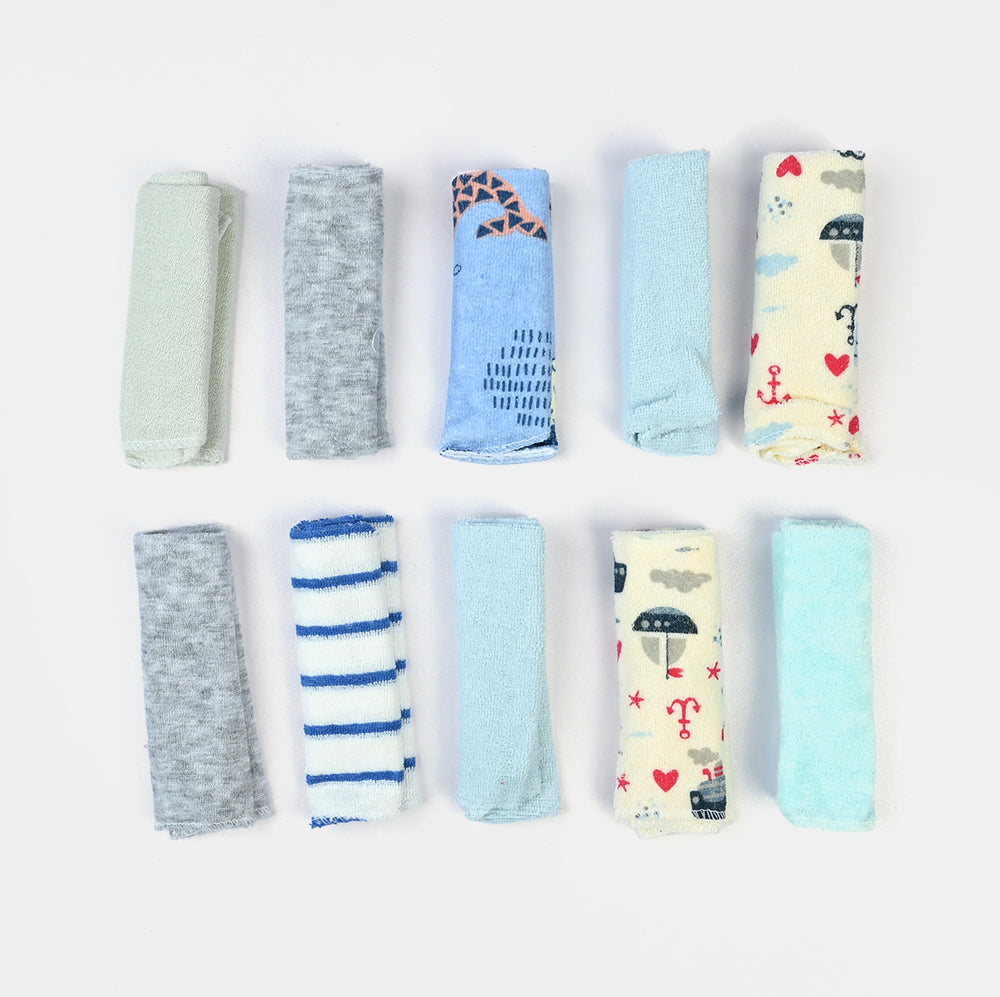 Baby Face towels/Washcloths 10Pcs