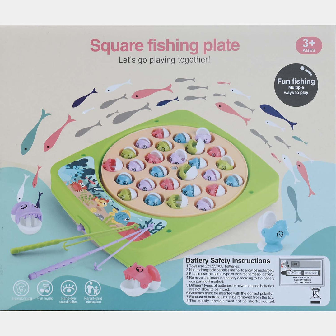 Musical Electric Fishing Game Set – Fine Motor Skill Toy