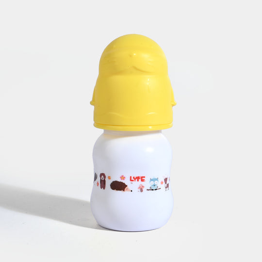 Lyfe Baby Plastic Feeding Bottle 2Oz |60ml |Yellow