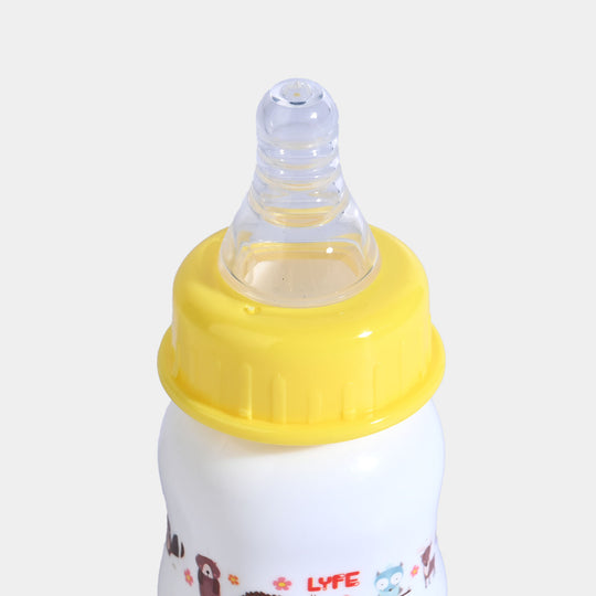 Lyfe Baby Plastic Feeding Bottle 2Oz |60ml |Yellow