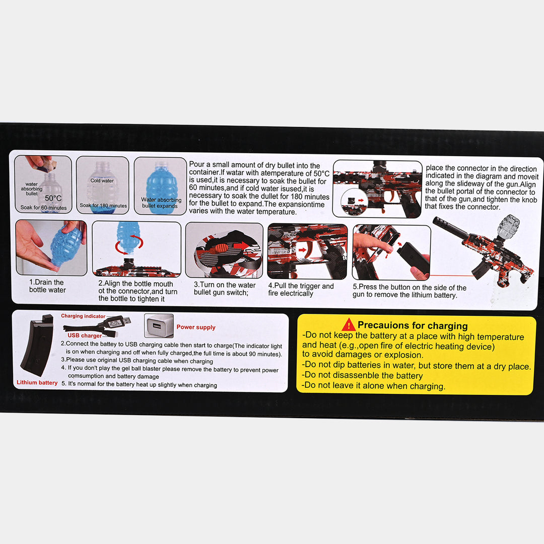 Electric Gel Ball Blaster For Kids Model UMP45