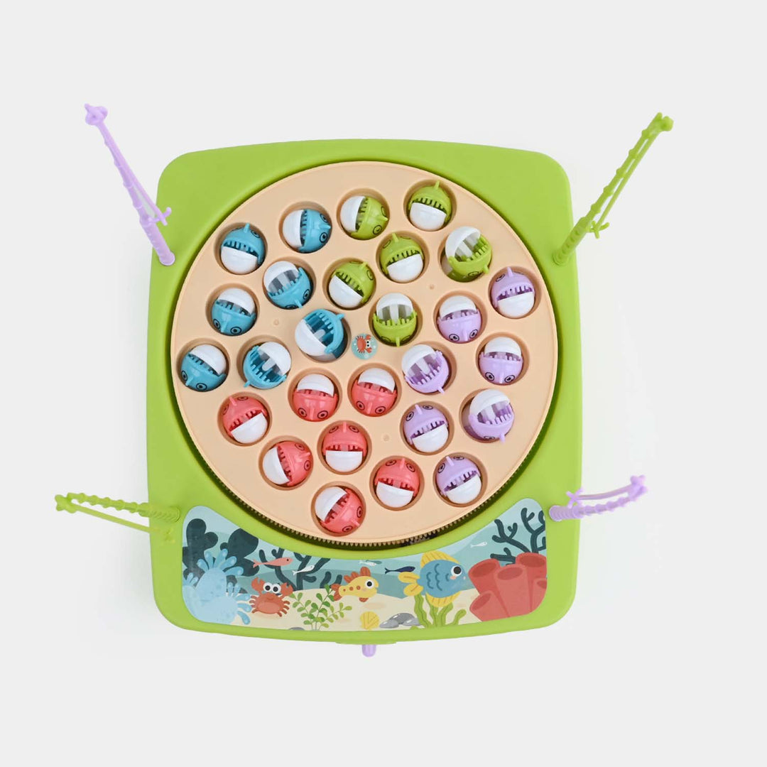 Musical Electric Fishing Game Set – Fine Motor Skill Toy