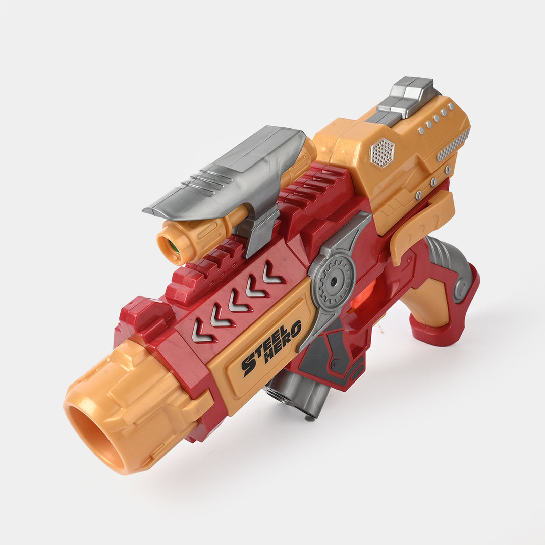 Blaster Target Toy with Hero Character & Mask