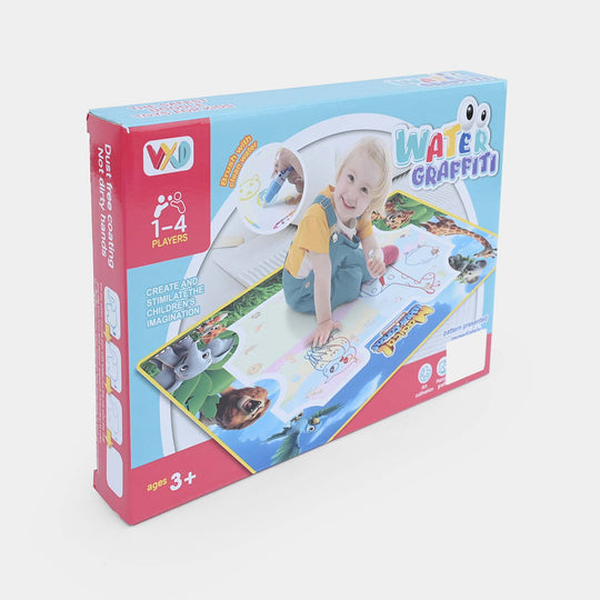 Reusable Water Graffiti Mat Play Set