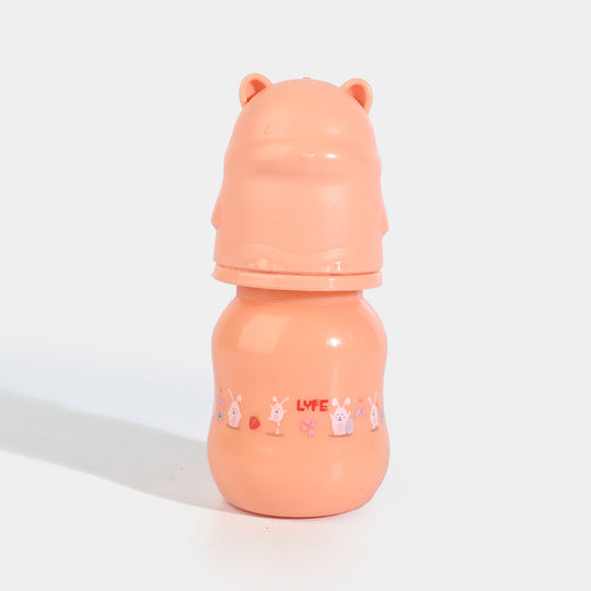 Lyfe Baby Plastic Feeding Bottle 2Oz |60ml |Orange