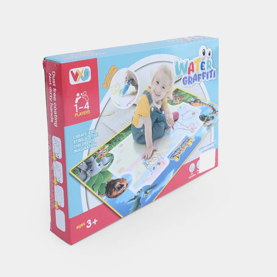 Reusable Water Graffiti Mat Play Set
