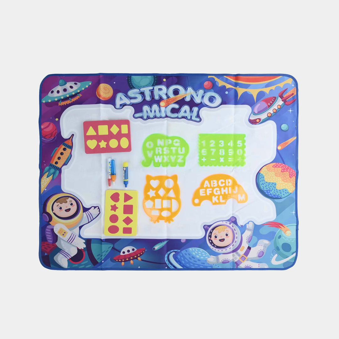 Reusable Water Graffiti Mat Play Set