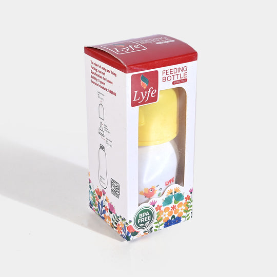 Lyfe Baby Plastic Feeding Bottle 2Oz |60ml |Yellow