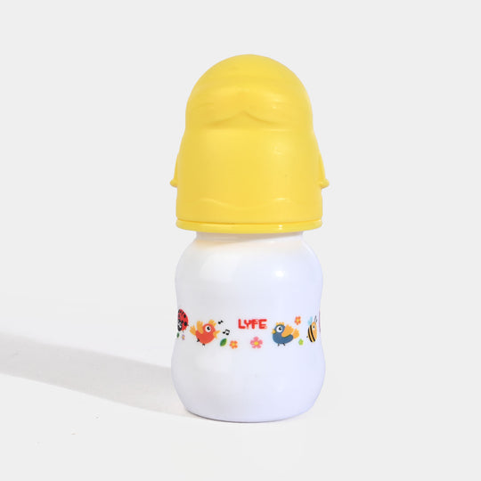 Lyfe Baby Plastic Feeding Bottle 2Oz |60ml |Yellow