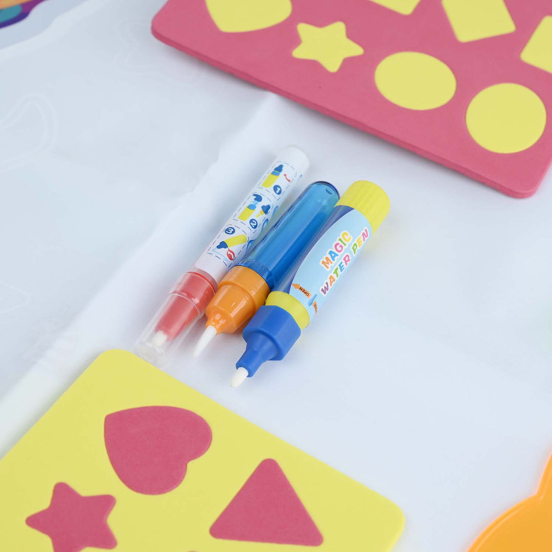 Reusable Water Graffiti Mat Play Set