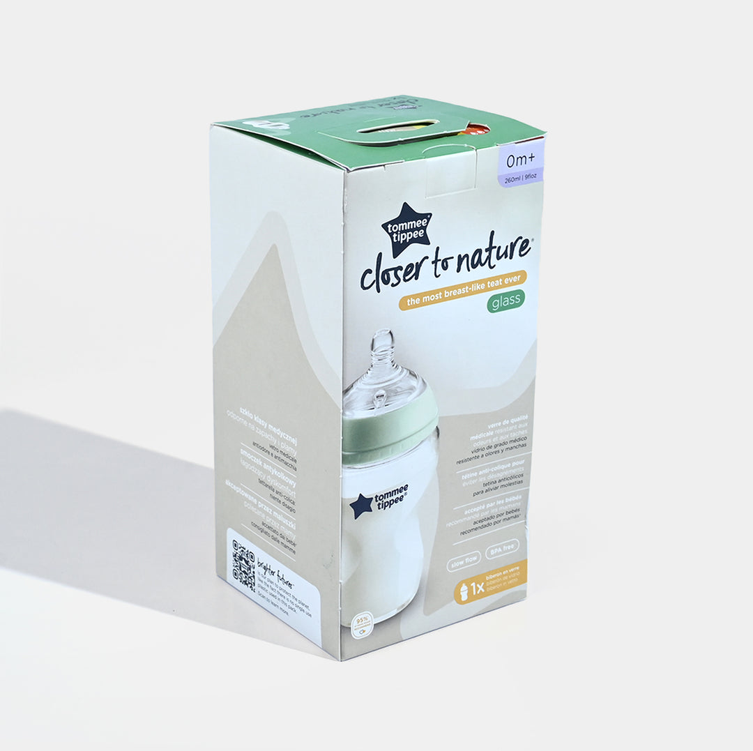 Natural Start Glass Bottle 250ml PK1