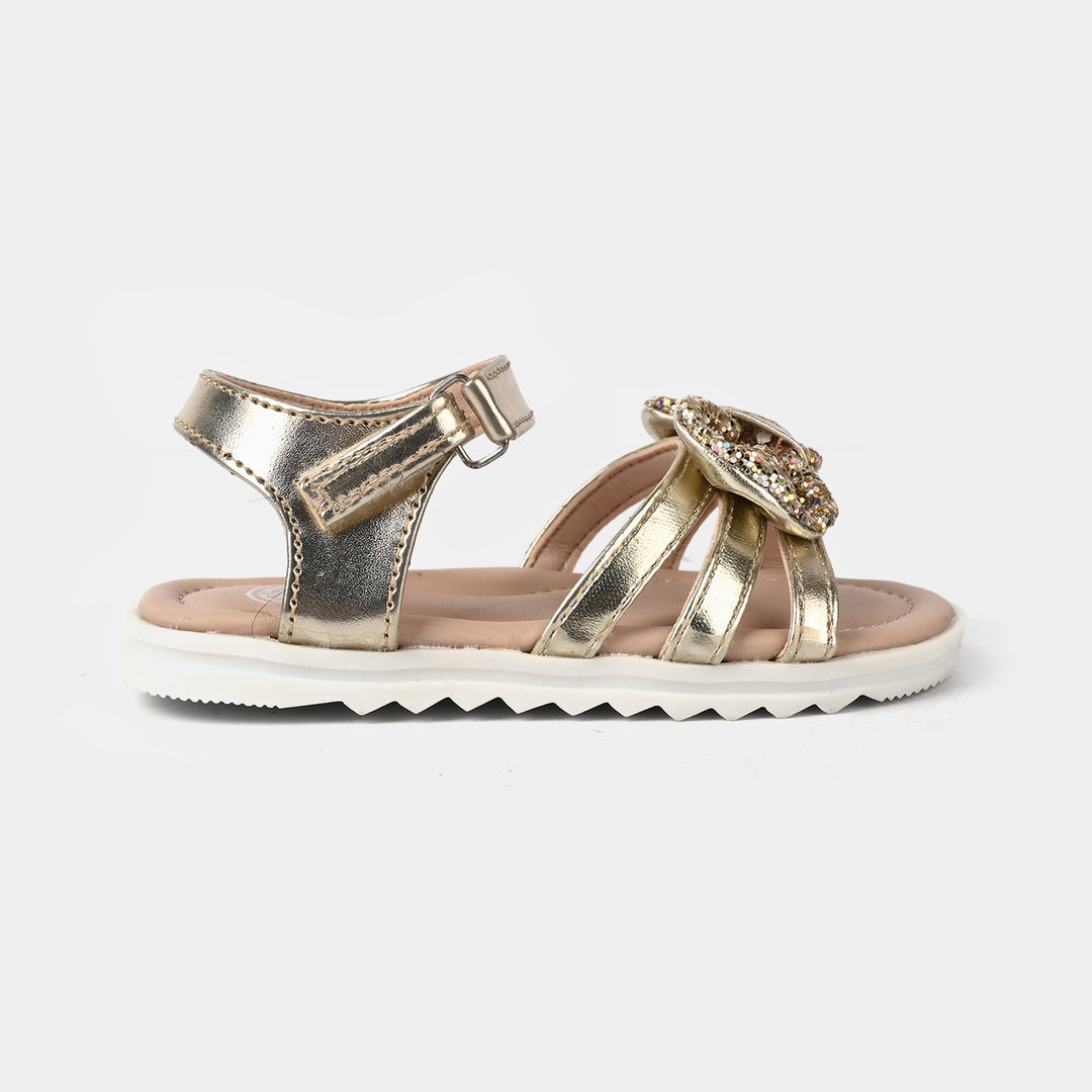 Girls Sandal 222-1-GOLDEN