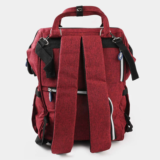 Multi function mother bag Red