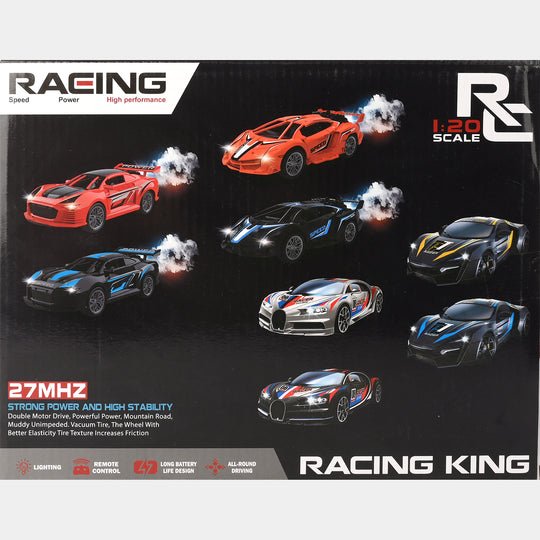 Remote Control Car with Spray for Kids