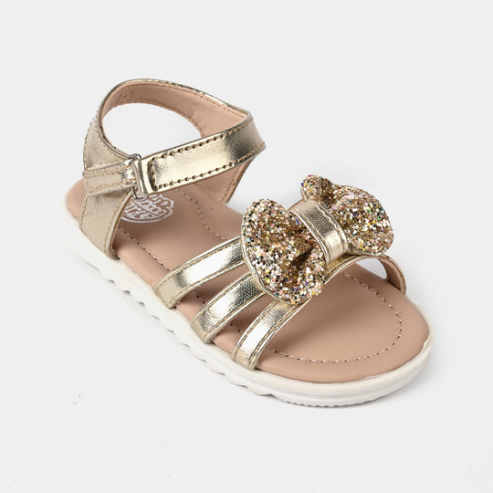 Girls Sandal 222-1-GOLDEN