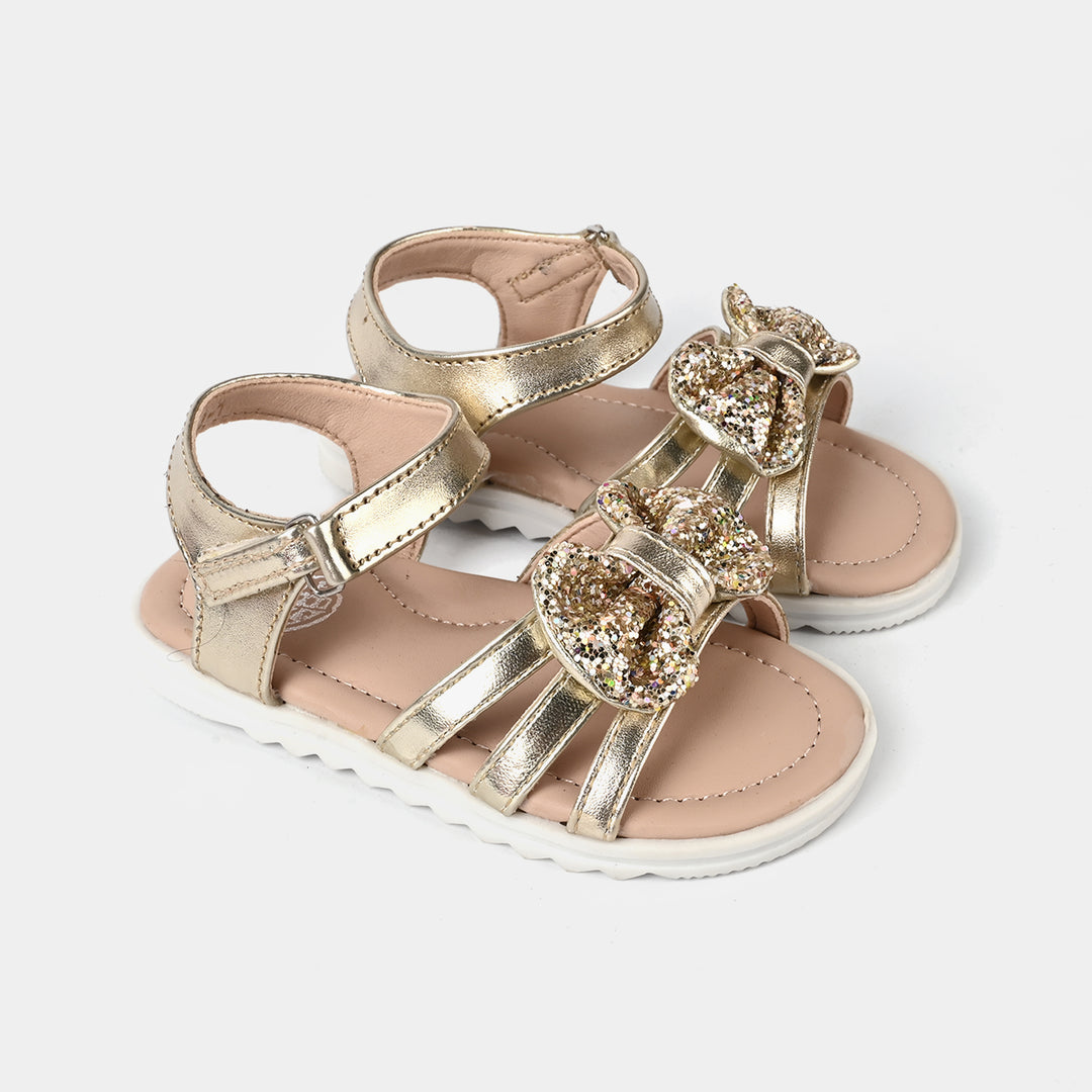 Girls Sandal 222-1-GOLDEN