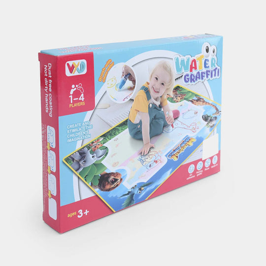 Reusable Water Graffiti Mat Play Set
