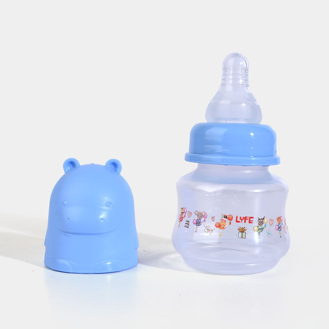 Lyfe Baby Plastic Feeding Bottle 2Oz |60ml |Blue
