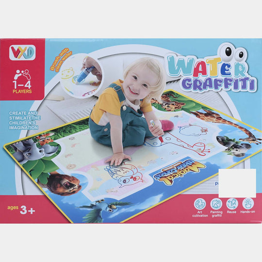 Reusable Water Graffiti Mat Play Set
