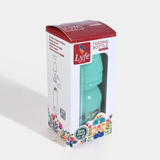 Lyfe Baby Plastic Feeding Bottle 2Oz |60ml |Green