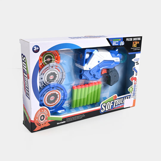 Eva Soft Dart Shoot Game With Targets – Safe Blaster Fun for Kids
