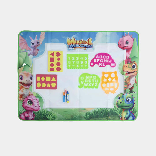 Reusable Water Graffiti Mat Play Set