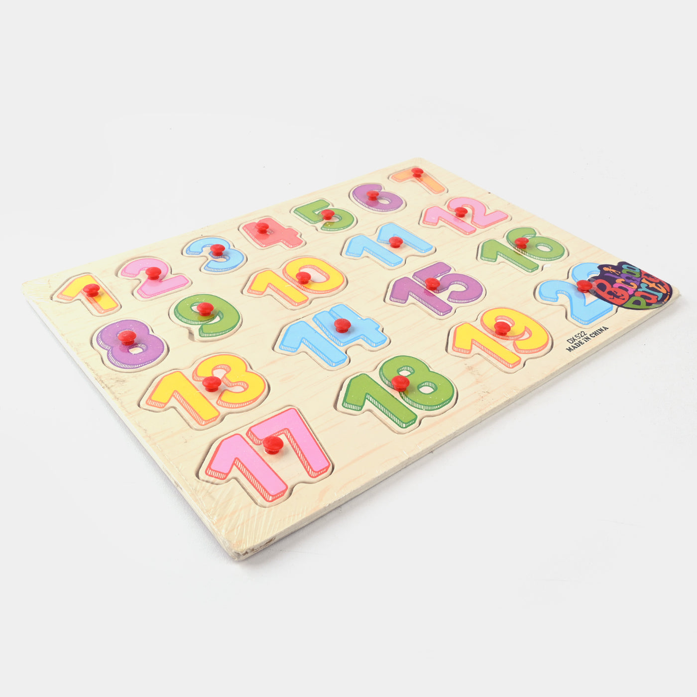 Numeric Wooden Puzzle Board Game