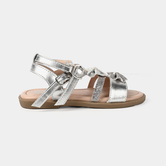 Girls Sandal 456-101-SILVER