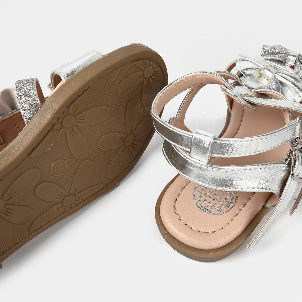 Girls Sandal 456-101-SILVER