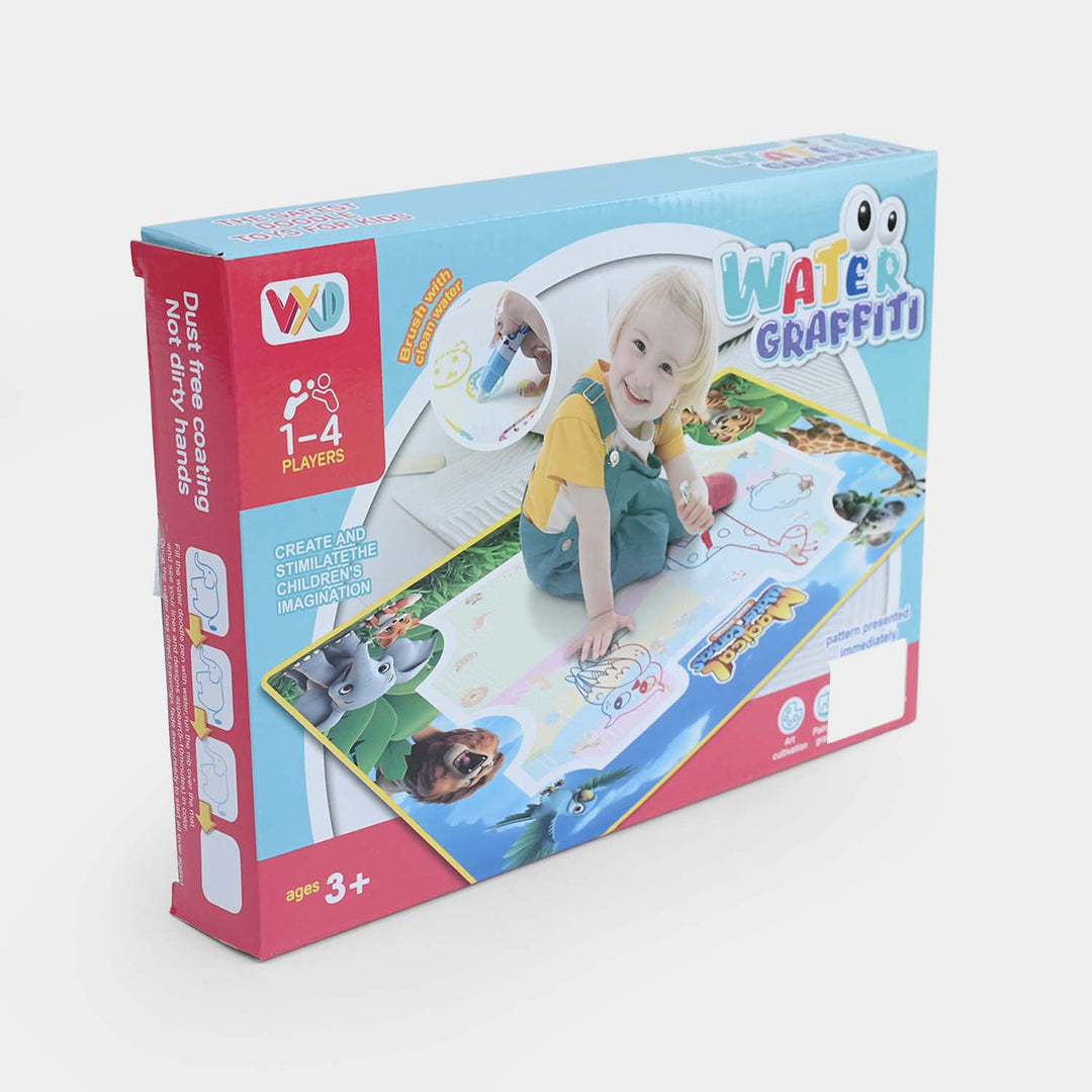 Reusable Water Graffiti Mat Play Set