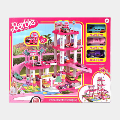 Character Parking Lot Track Set For Kids