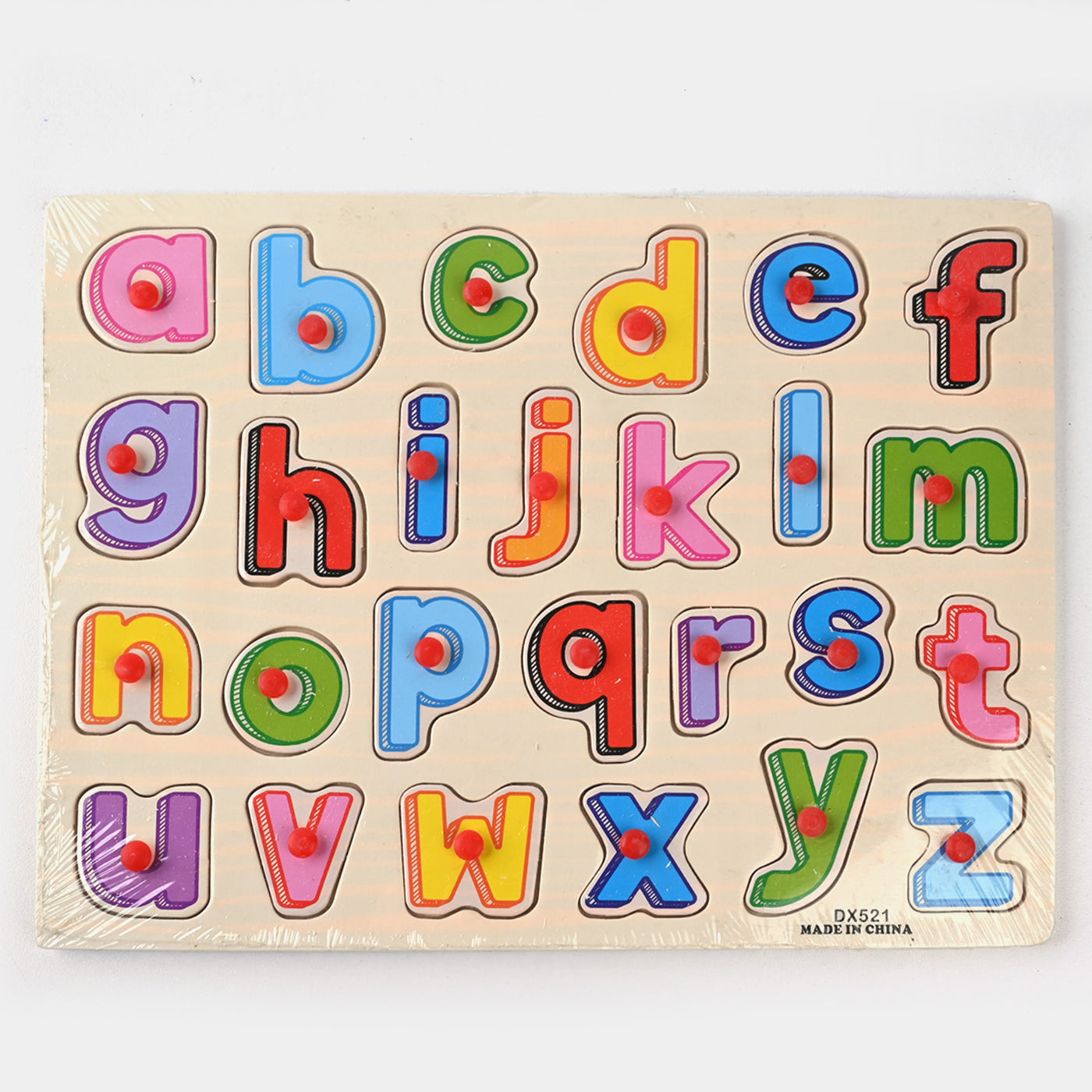 Alphabet Wooden Puzzle Board Game