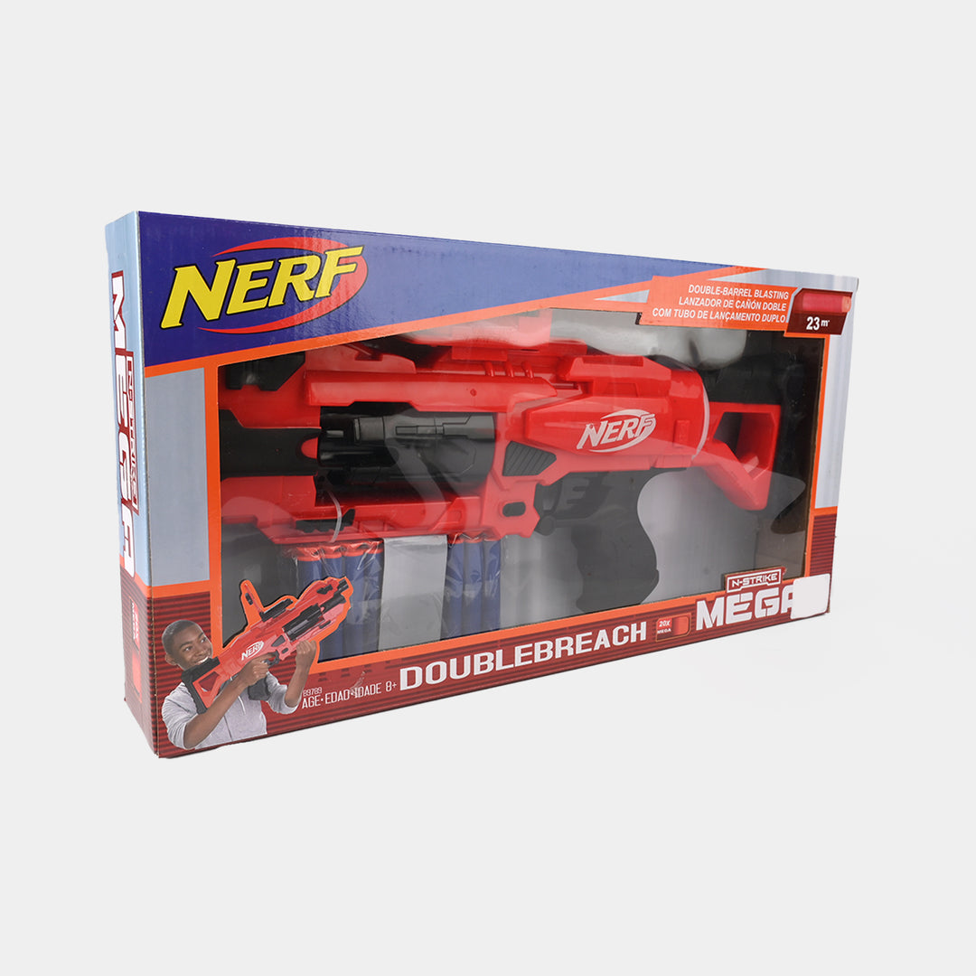 ELECTRIC MEGA NERF BLASTER + SOFT DART TOY