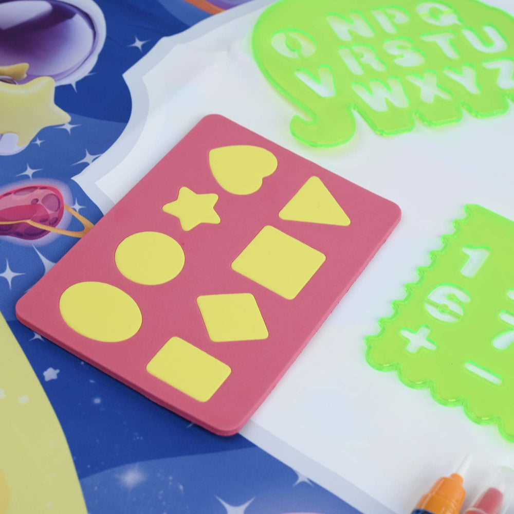 Reusable Water Graffiti Mat Play Set