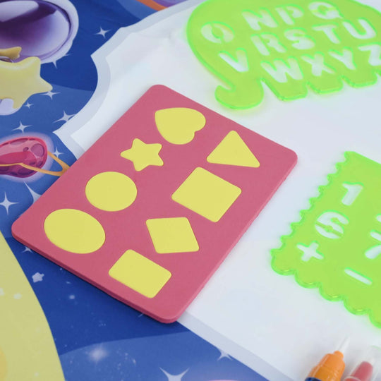 Reusable Water Graffiti Mat Play Set