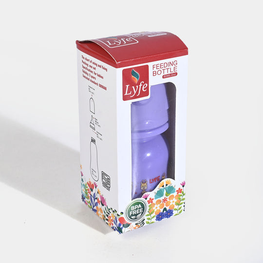 Lyfe Baby Plastic Feeding Bottle 2Oz |60ml |Purple