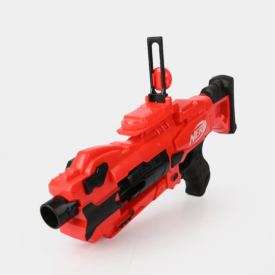 ELECTRIC MEGA NERF BLASTER + SOFT DART TOY