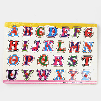 Alphabet Wooden Puzzle Board Game