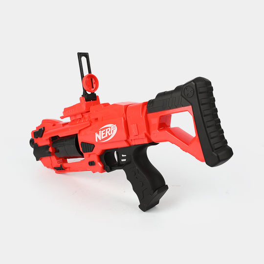 ELECTRIC MEGA NERF BLASTER + SOFT DART TOY